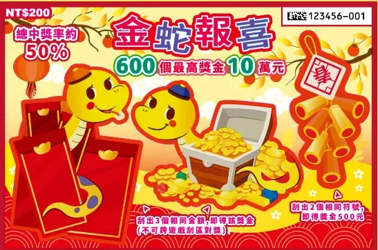 金蛇報喜